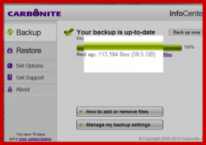 Carbonite Online Backup